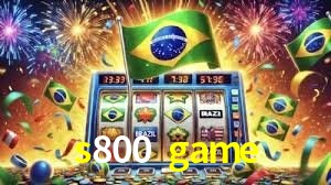 Statistics s800 game