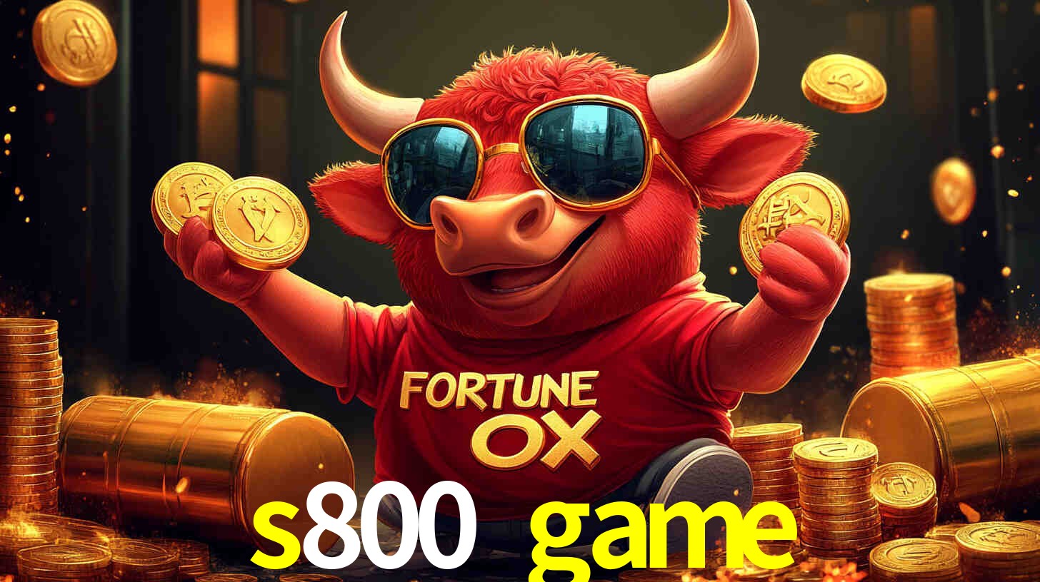 App Mobile s800 game