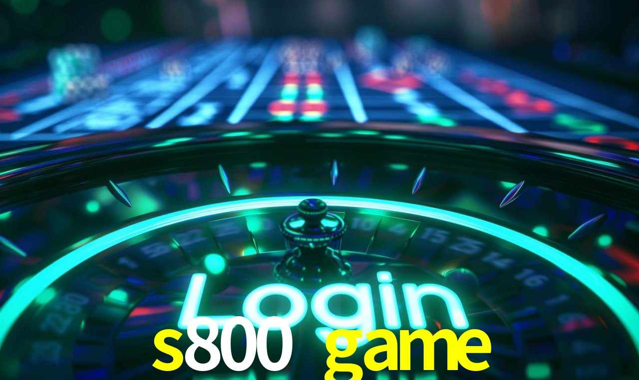 Aplicativo móvel s800 game para iOS e Android