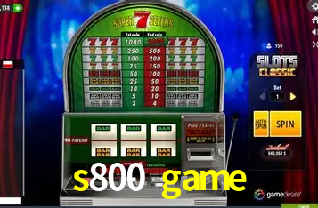 Descubra o Mundo do Cassino Online com s800 game