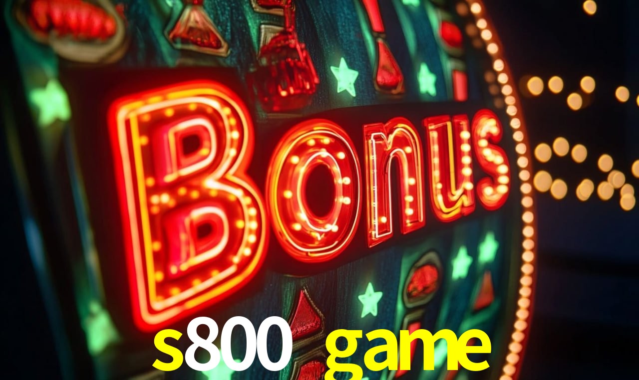 Casino Ao Vivo s800 game