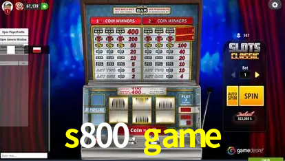 A Popularidade dos Caça-Níqueis no s800 game